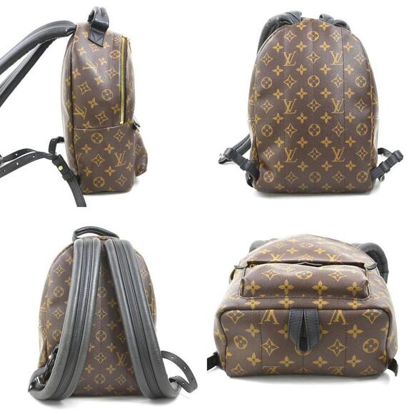 LOUIS VUITTON Black Monogram Backpack - Picture 2 of 5
